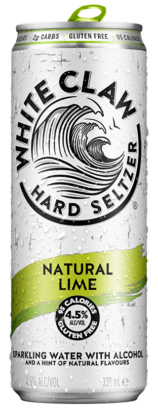 White Claw Australia Natural Lime Flavour
